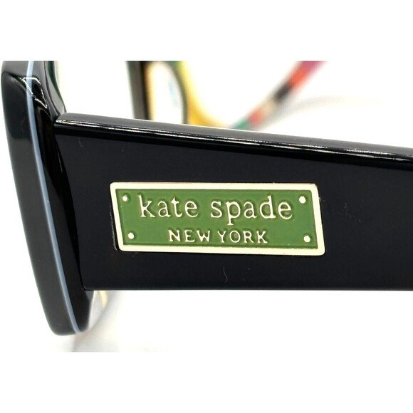 Kate Spade KSR02 TS10 51-16 Eyeglasses Frames Only Dk Tortoise MultiColr Stripe - Picture 14 of 16